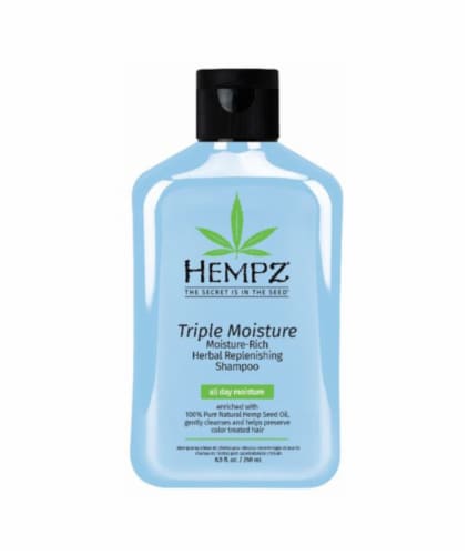 Hempz Triple Moisture Herbal Replenishing Shampoo Perspective: front
