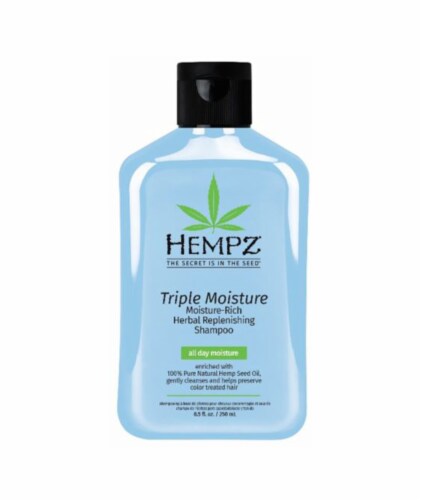 Hempz Triple Moisture Herbal Replenishing Shampoo Perspective: front