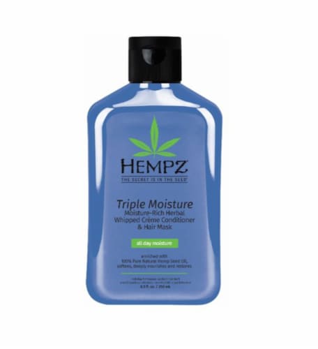 Hempz Triple Moisture Herbal Whipped Crème Conditioner & Hair Mask Perspective: front