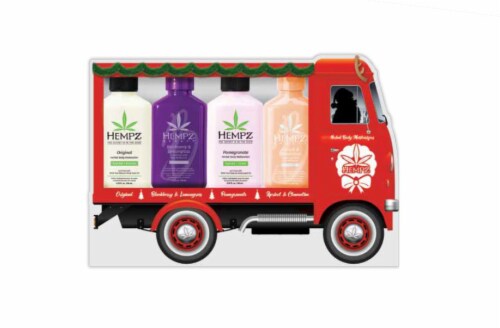Hempz Oh What Fun It Is Body Moisturizer Gift Set Perspective: front