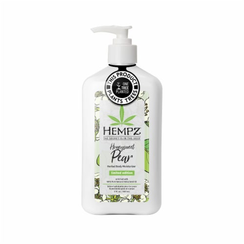 Hempz® Honeysweet Pear Herbal Body Moisturizer Perspective: front