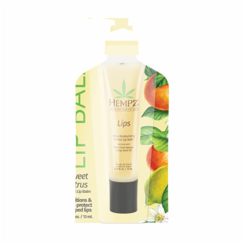 Hempz Ultra-Moisturizing Herbal Lip Balm Perspective: front