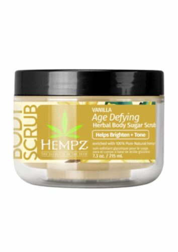 Hempz Age Defying Herbal Body Scrub Perspective: front