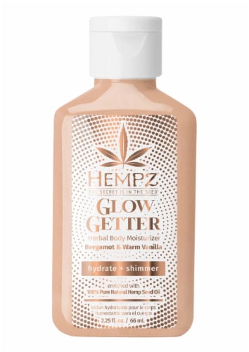 Hempz® Glow Getter Mini Herbal Body Moisturizer Perspective: front