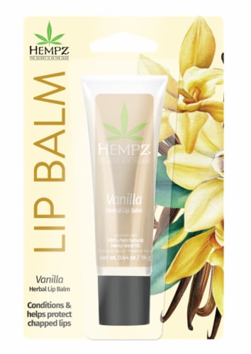 Hempz® Vanilla Herbal Lip Balm Perspective: front