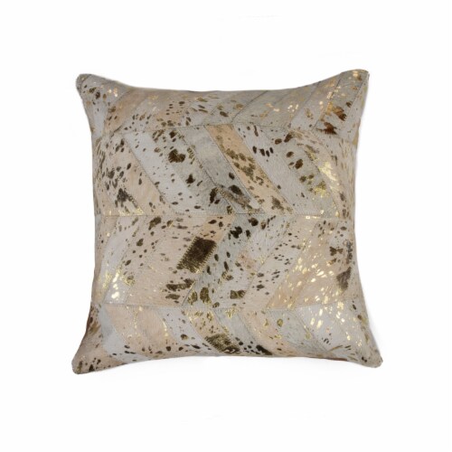 Cowhide Gold Chevron Cowhide Gold Chevron
