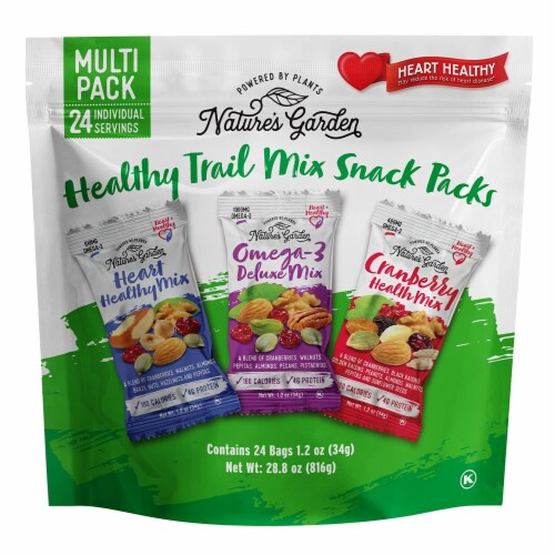 Nature's Garden Healthy Trail Mix, Nutritious Snack, 28.8 Oz Perspective: front