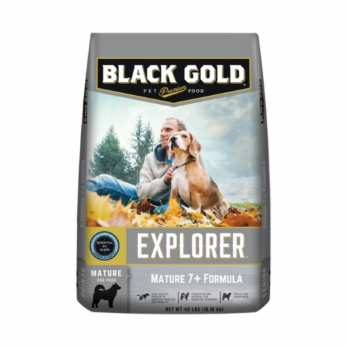 Black Gold BG26202 Explorer Mature 7 Plus Formula Dry Dog Food
