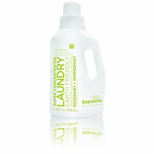 Gorilla Glue 1015651 32 oz Sapadilla Rosemary & Peppermint Scent Laundry Detergent Liquid Perspective: front