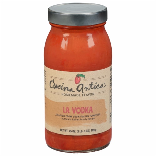 Cucina Antica® La Vodka Premium Cooking Sauce Perspective: front