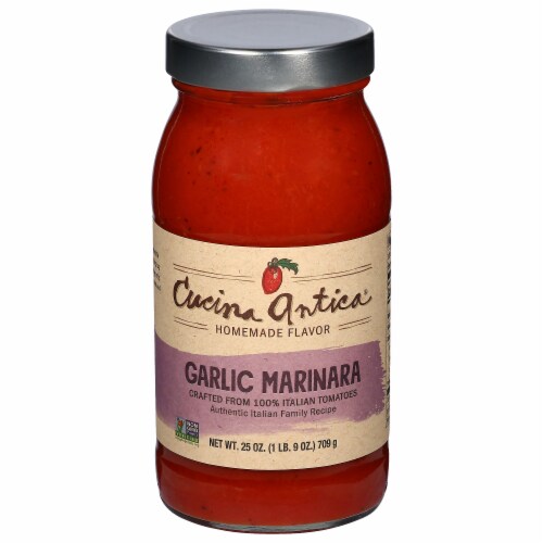 Cucina Antica® Garlic Marinara Sauce Perspective: front