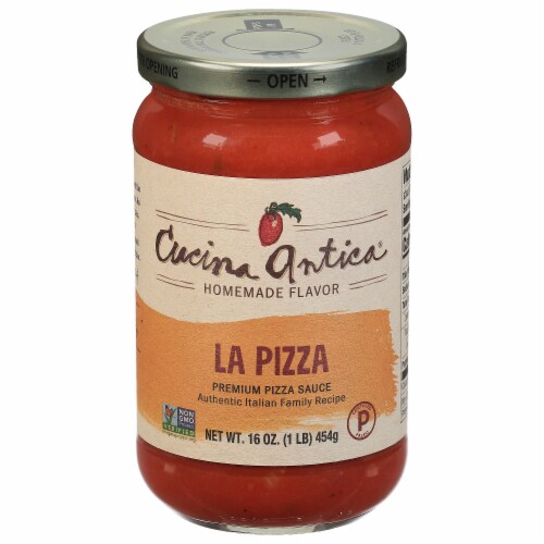 Cucina Antica® La Pizza Cooking Sauce Perspective: front