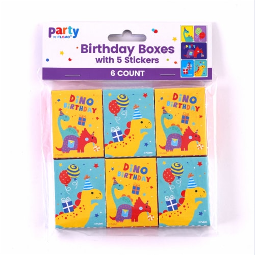 FLOMO® Dinosaur Party Favors Perspective: front