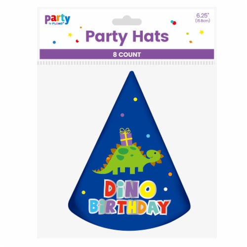 FLOMO Dinosaur Party Hats Perspective: front