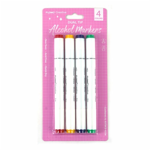 FLOMO® Alcohol Markers Pack - Assorted Perspective: front