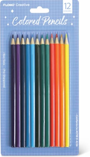 FLOMO® Colored Pencils Perspective: front