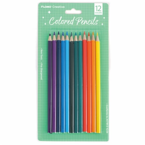 FLOMO® Creative Colored Pencils Perspective: front