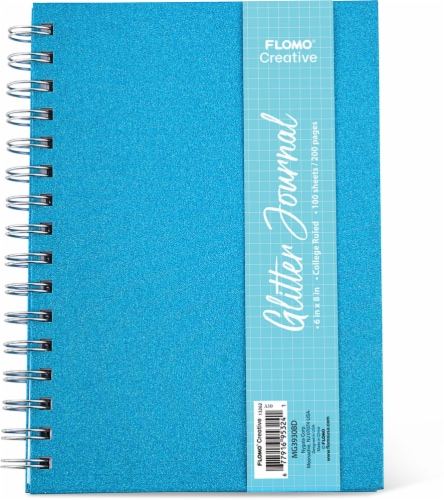 FLOMO® Glitter Cover Journal Perspective: front