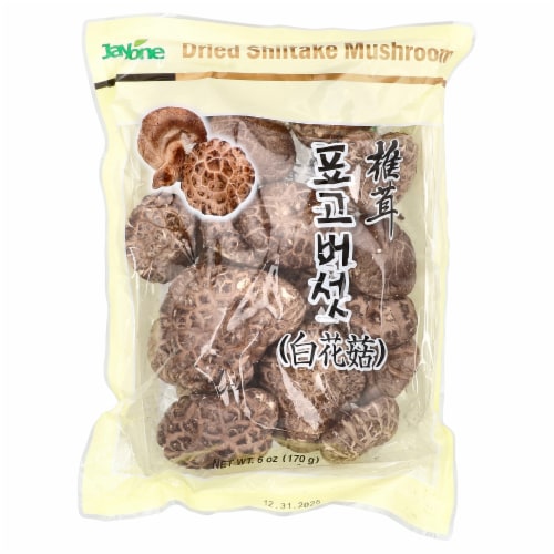 Jayone Dried Shiitake Mushroom - 6 oz (170 g) Perspective: front