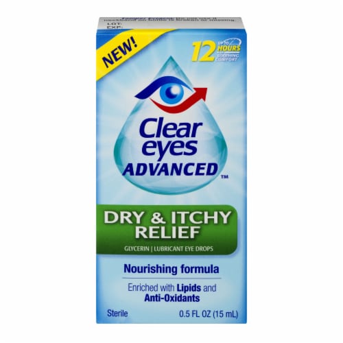 Clear Eyes Advanced Dry and Itchy Perspective: front