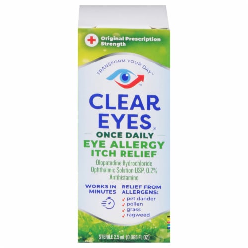 Clear Eyes® Itch Relief Eye Drops Perspective: front