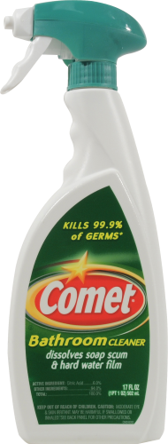 Comet Bathroom Cleaner Spray Perspective: front