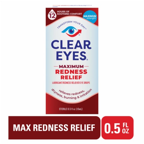 Ledig social Tæt Clear Eyes Maximum Redness Relief Eye Drops, 0.5 fl oz - Pick 'n Save