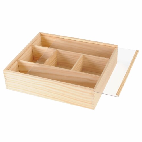 Deep wooden box discount