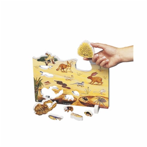 Book Plus 131-5634 Desert Habitat Model Perspective: front