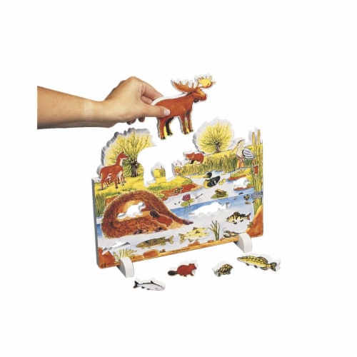 Book Plus 131-5656 Pond Habitat Model Perspective: front