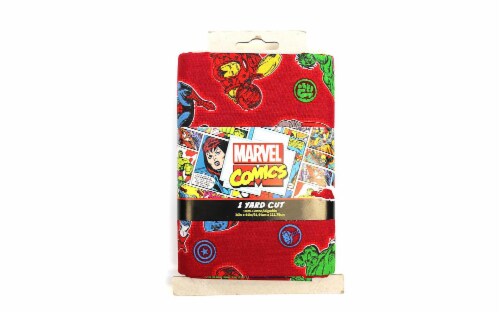 Marvel Cotton Precut Fury 4pc Perspective: front
