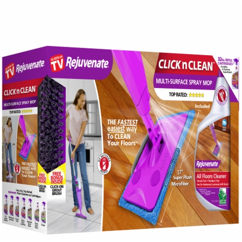 Rejuvenate Click n Clean Multi-Surface Spray Mop Perspective: front