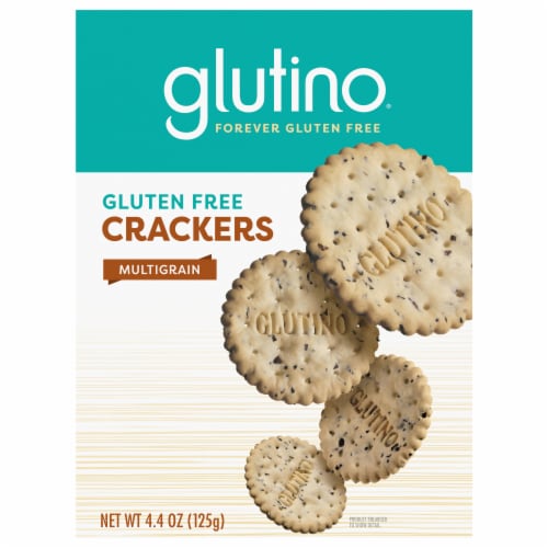 Glutino Gluten Free Multigrain Crackers Perspective: front