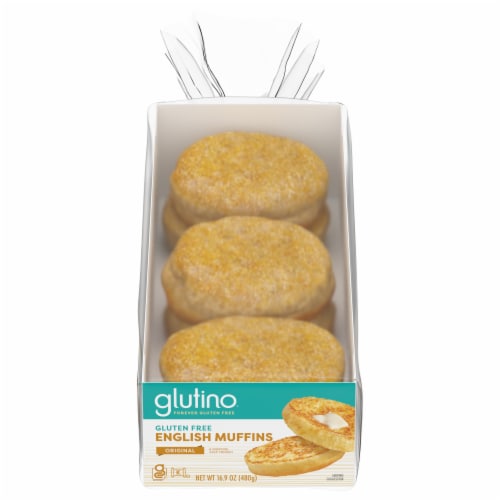 Glutino Gluten Free English Muffins Perspective: front