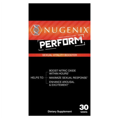 Nugenix® Perform Sexual Vitality Booster Perspective: front