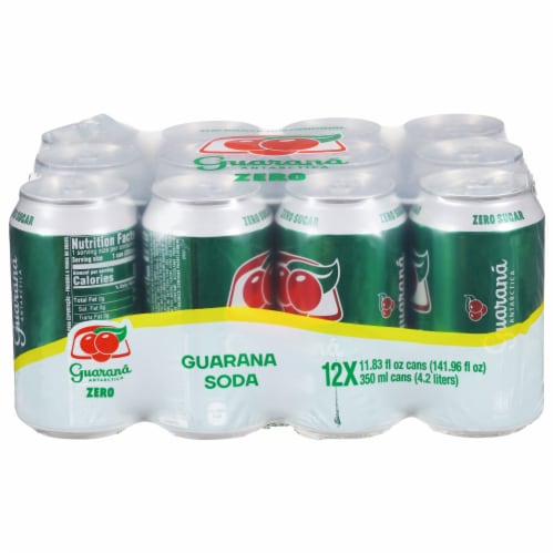 Guarana Zero Soda Perspective: front