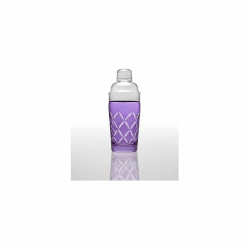 Godinger 44372 Cocktail Shaker, Magenta Perspective: front