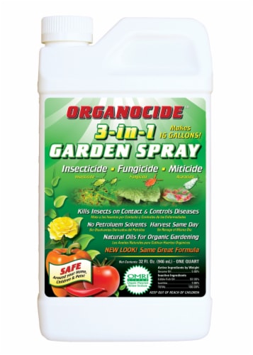 Organic Laboratories Organocide™ 3-in-1 Garden Spray Perspective: front