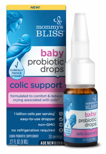 Mommy's Bliss® Baby Probiotic Drops + Colic Support Liquid Probiotic  Supplement, 0.27 fl oz - Mariano's