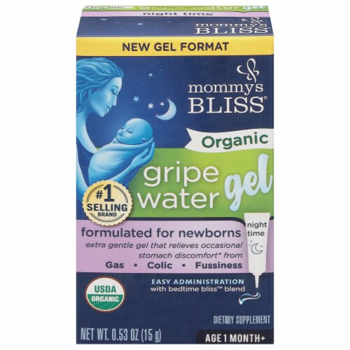 Mommy's Bliss® Organic Gripe Water Night Time Gel, 0.53 oz - Fry's