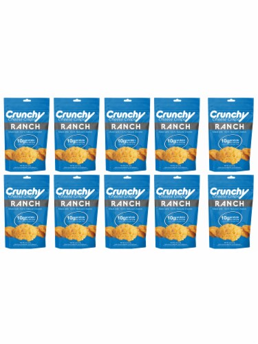 Ranch Crunchy Cheese Crisps, Made with 100% All Natural Cheese, Keto Friendly, Gluten Free Perspective: front