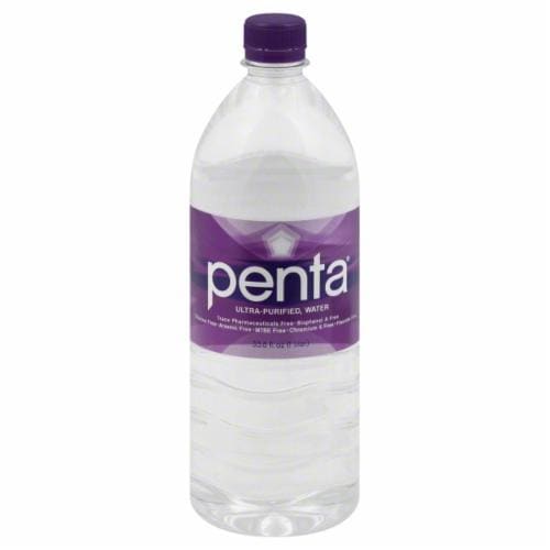 Penta Purified Bottled Water Perspective: front