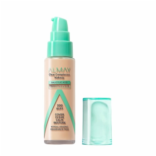 Almay | Clear Complexion Acne Foundation | Medium Coverage & Salicylic ...