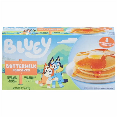 Bluey Frozen Buttermilk Pancakes Perspective: front