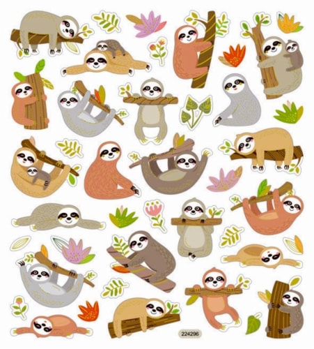 StickerKing Fun Animals Stickers Perspective: front