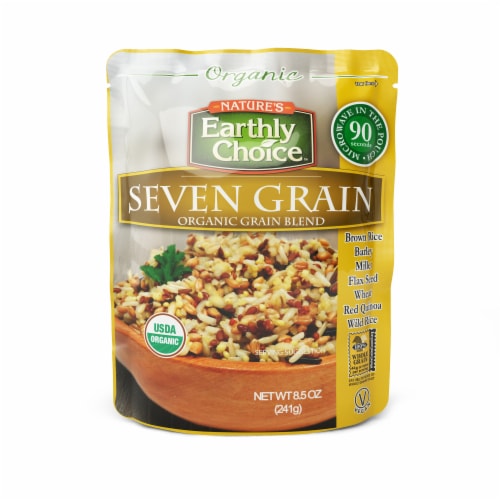 Nature's Earthly Choice Organic Seven Grain Rice Blend Perspective: front