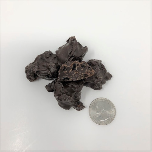Gourmet Raisin Clusters Dark Chocolate Candy 1 pound Perspective: front