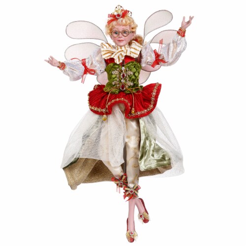Mark Roberts Mark Roberts Bow Maker Christmas Fairy, Medium 18  #51-05834 Perspective: front