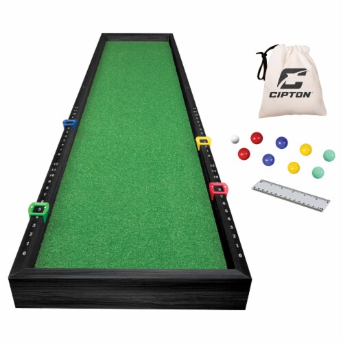 Cipton® Wooden Bocce Ball Set Perspective: front