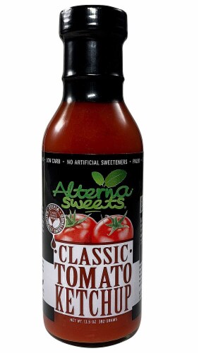 AlternaSweets Classic Tomato Ketchup Perspective: front